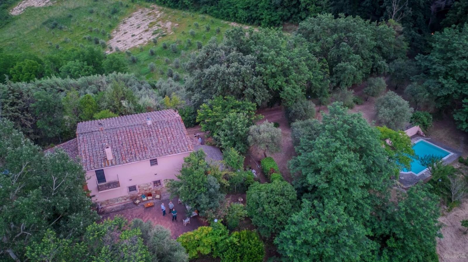 La Casa Nel Bosco Villa Lari Kültér fotó